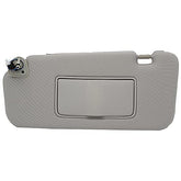 Left Driver Side Sun Visor with Light Compatible with Nissan Murano 2009 2010 2011 2012 2013 2014 Gray 96401-1AA1B